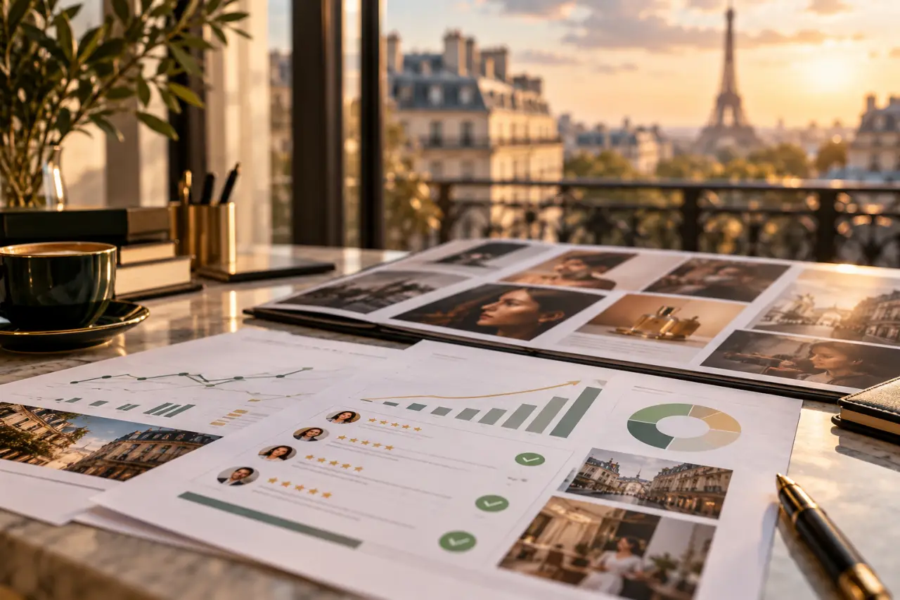 Agence de communication locale à Paris : comparez les preuves, pas seulement les portfolios